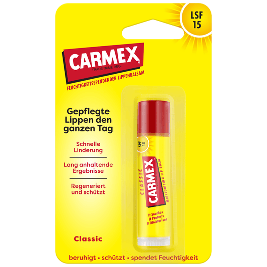 Carmex Health & Beauty Carmex Classic Lip Balm moisturising Stick