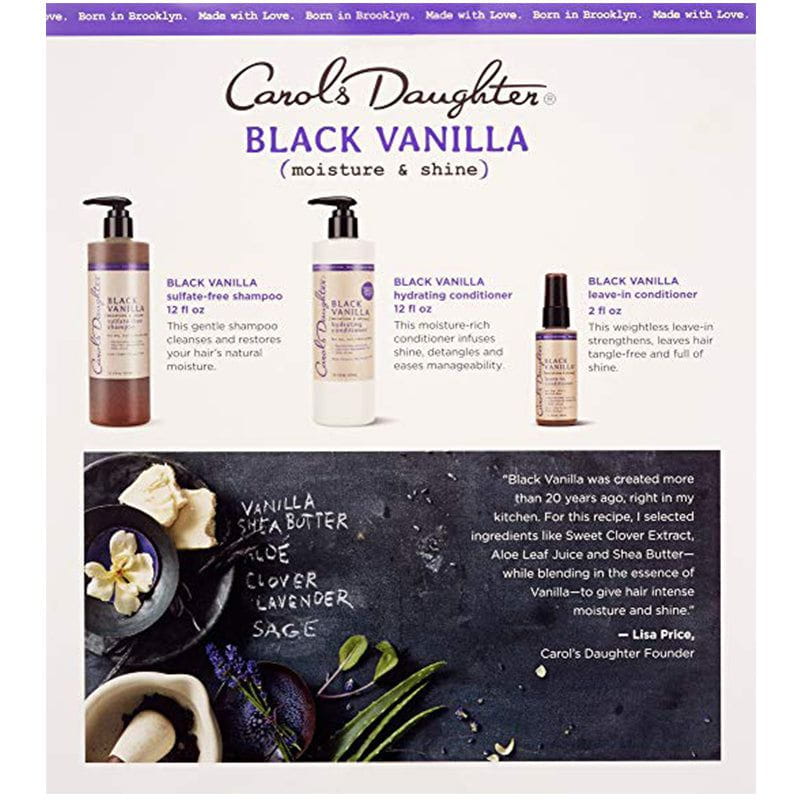 Carols Daughter Carols Daughter Black Vanilla Moisture & Shine Gift Box