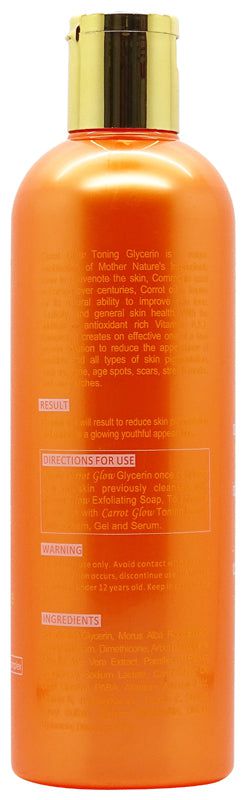 Carrot Glow Carrot Glow Intense Toning Glycerin with Carrot Oil & A,K,E Complex 500ml