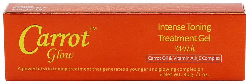 Carrot Glow Carrot Glow Intense Toning Treatment Gel with Carrot Oil & Vitamin A,K,E Complex 30g