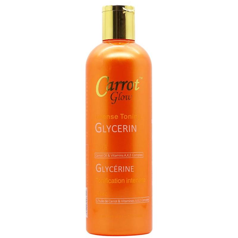 Carrot Glow Intense Toning Glycerin with Carrot Oil & A,K,E Complex 500ml - Gtworld.de