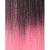 Cherish Health & Beauty 46'' = 116 cm / Schwarz-Rosa Mix #T1B/Pink Cherish Pre Stretched Ultra Braid 3x Pack Value Braid 46'' / 56'' - Synthetic Hair