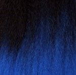 Clair International Schawarz-Blau Mix Ombré T1B/Blue Clair International H'Adora Frisette Queen 7000 Synthetic Hair