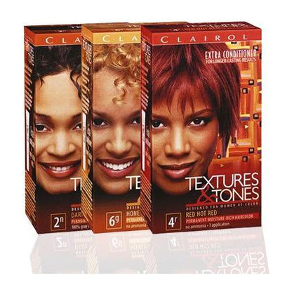 Clairol Health & Beauty Clairol Textures and Tones Permanent Moisture-Rich Hair Color