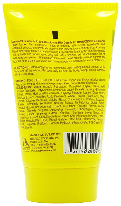 Clear Essence Clear Essence Lemon Plus Vitamin C Skin Beautifying Milk 118ml