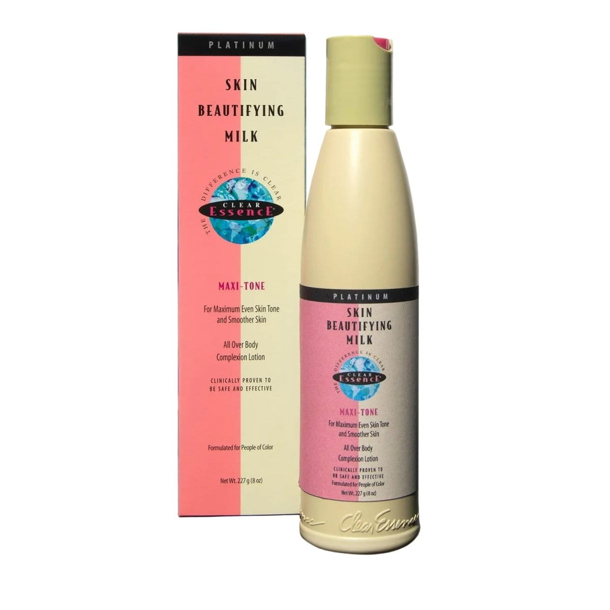 Clear Essence Health & Beauty Clear Essence - Lait embellisseur de peau (Maxi-Tone) 8oz