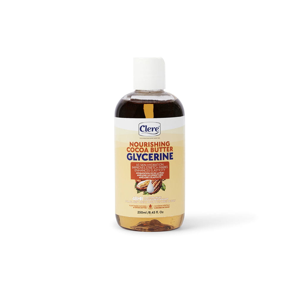 Clere Health & Beauty Clere - Beurre de cacao nourrissant à la glycérine 250 ml