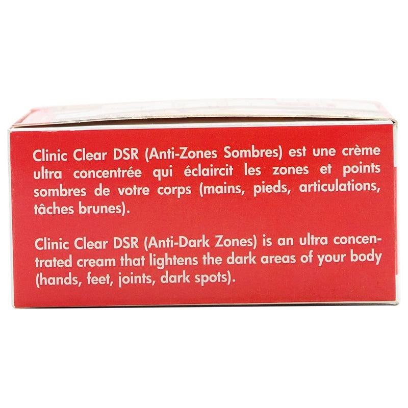 Clinic Clear Creme Visage DSR (Anti - Dark Zones) 50g - Gtworld.de