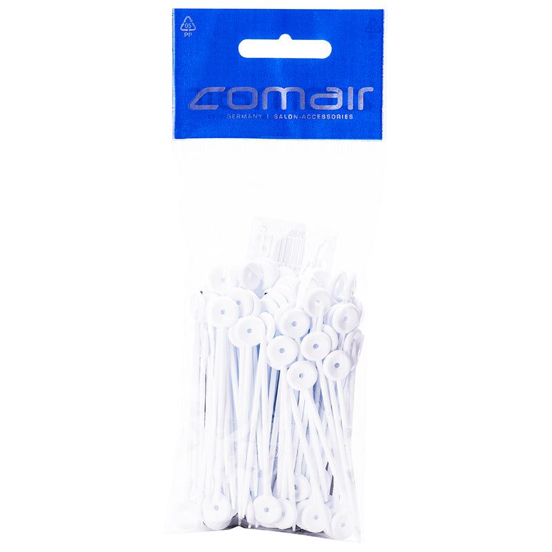 Comair Comair Hair Pins Plastic 100pcs White