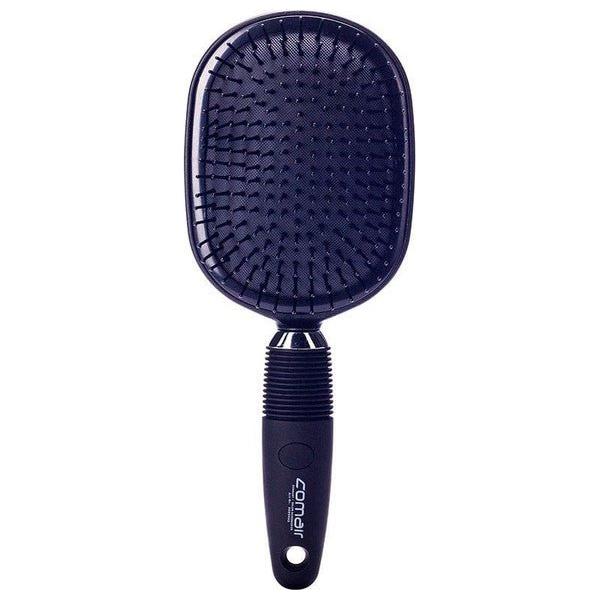 Comair Jumbo Brush with rubber cushion and plastic bristles with nubs, Black - Gtworld.de