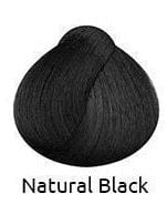 Crazy Color Natural Black Crazy Color By Renbow Semi-Permanente Haarfarbe 150ml