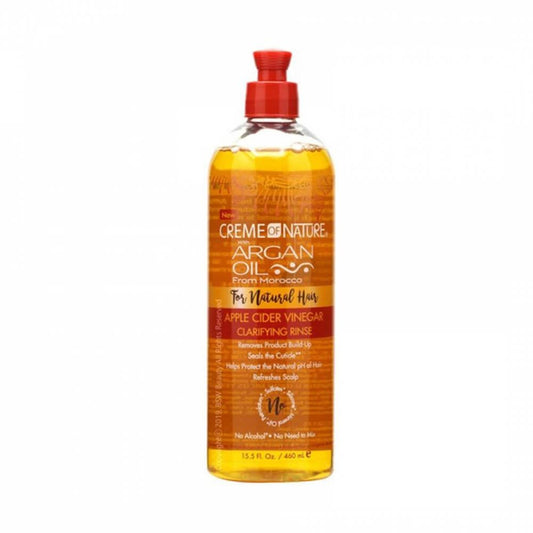 Cream of Nature Argan Oil Apple Cider Vinegar Clarifying Rinse 460ml | gtworld.be 