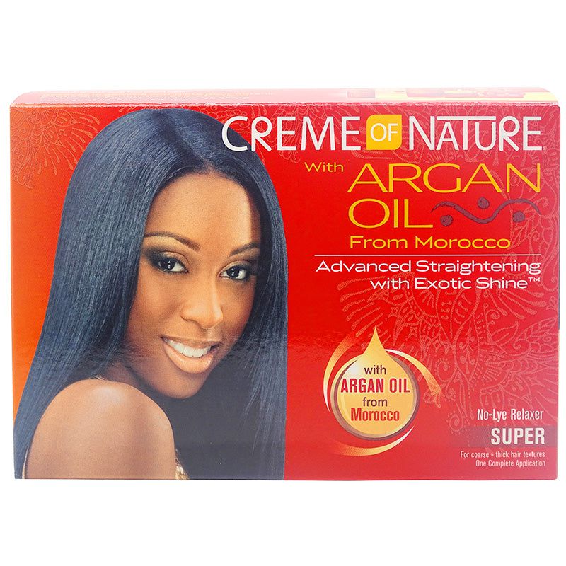 Cream of Nature with Argan Oil No Lye Relaxer Super | gtworld.be 