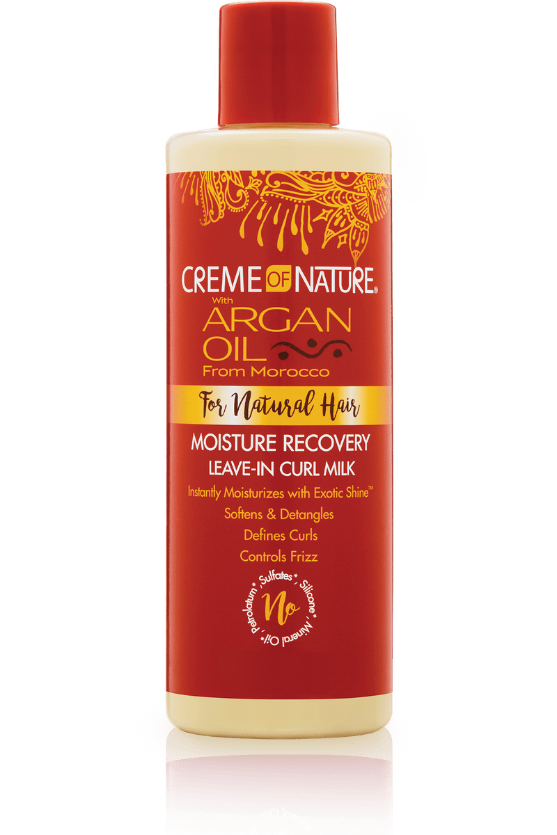 Creme Of Nature Argan Oil Moisture Recovery Leave-In Curl Milk 8oz | gtworld.be 