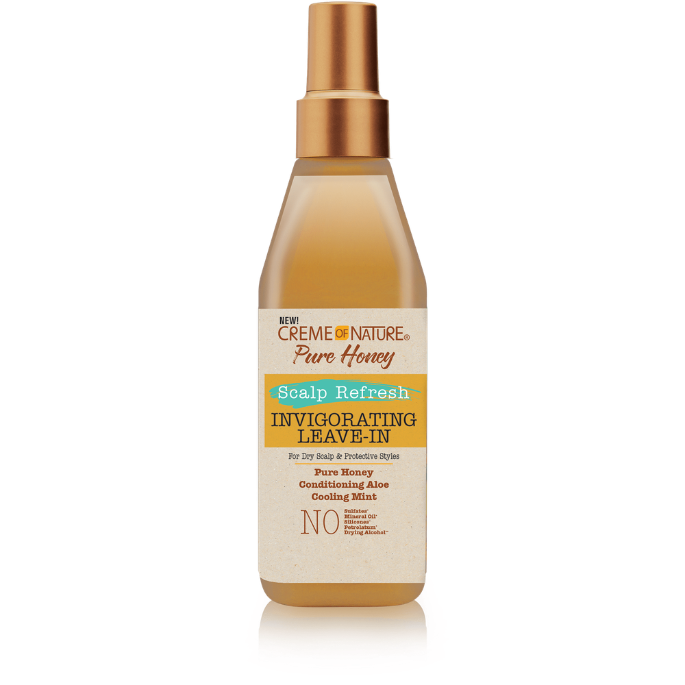 Creme of Nature Pure Honey Scalp Refresh Invigorating Leave-In 236ml | gtworld.be 