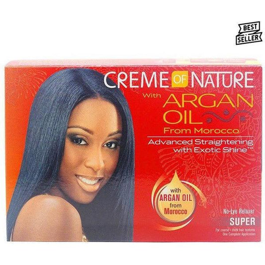 Creme of Nature Health & Beauty Cream of Nature with Argan Oil No Lye Relaxer Super