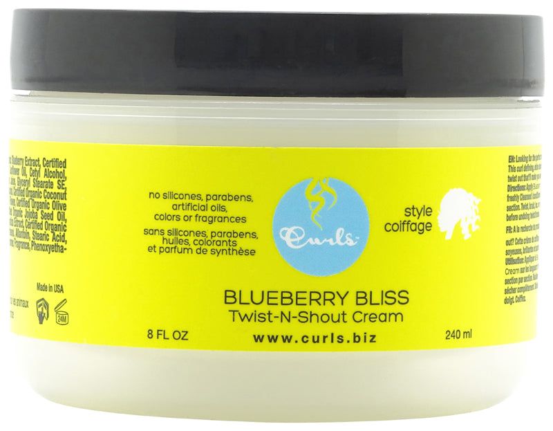 Curls Curls Blueberry Bliss Twist-N-Shout Cream 240ml