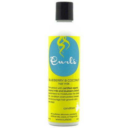 Curls Blueberry & Coconut Hair Milk 236ml | gtworld.be 