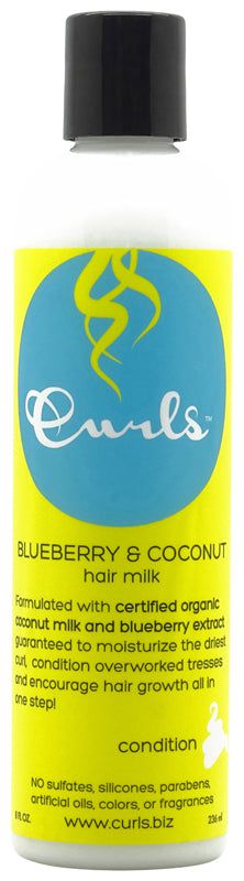 Curls Curls Blueberry & Coconut Hair Milk 236ml