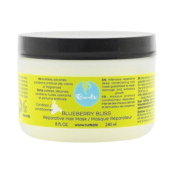 Curls Health & Beauty Curls Blueberry Bliss Reparative Hair Mask 240ml