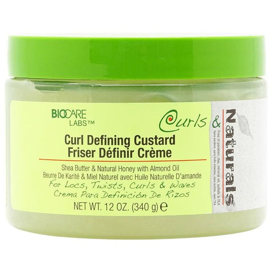 BioCare Curls & Naturals Curl Defining Custard 340g | gtworld.be 