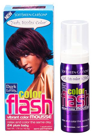 Dark and Lovely Soft Sheen-Carson Color Flash Vibrant Color Mousse 1.76 oz | gtworld.be 