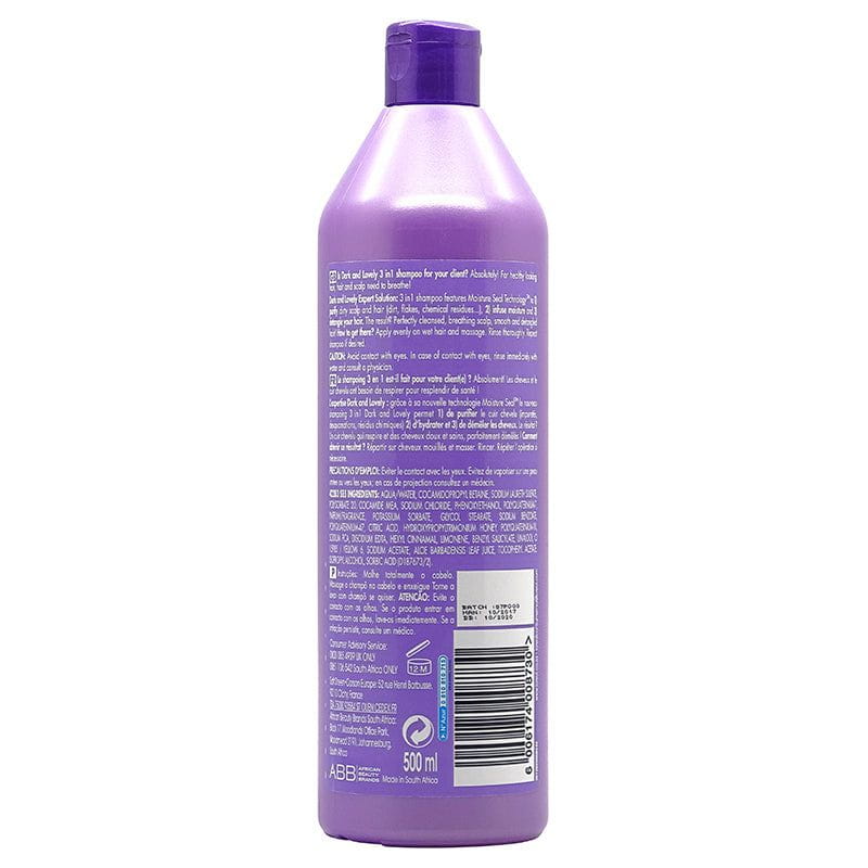 Dark & Lovely 3 in 1 Shampoo 500ml | gtworld.be 