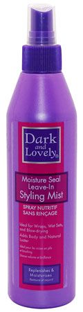 Dark and Lovely Dark & Lovely Moisture Seal Leave In Styling Mist 250ml