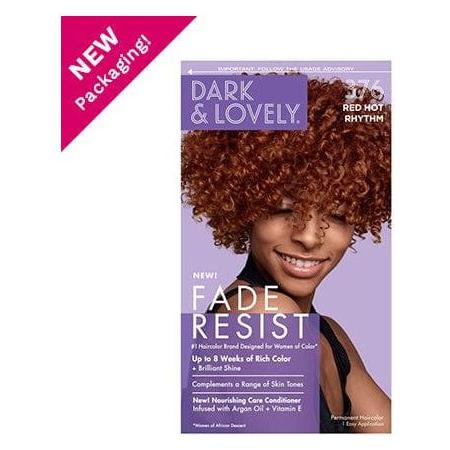 Dark and Lovely Health & Beauty 376 Red Hot Rhythm Dark and Lovely Soft Sheen-Carson Fade Resist Rich Conditioning Color