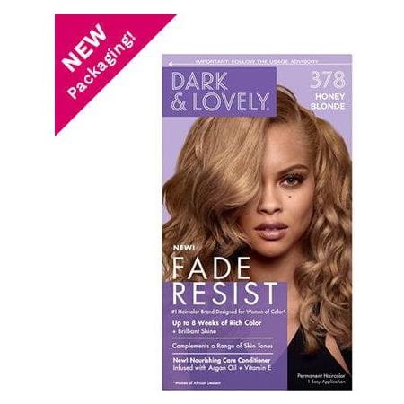 Dark and Lovely Health & Beauty 378 Honey Blonde Dark and Lovely Soft Sheen-Carson Fade Resist Rich Conditioning Color