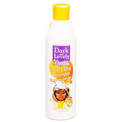 Dark and Lovely Health & Beauty Dark & Lovely 2 in 1 Easy Shampoo 250ml