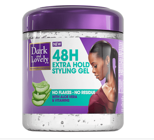 Dark and Lovely Health & Beauty Dark & Lovely - Gel coiffant tenue extra 48h (450 ml)