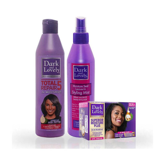 Dark and Lovely Health & Beauty Dark & Lovely Hair Relaxer Regime bundle