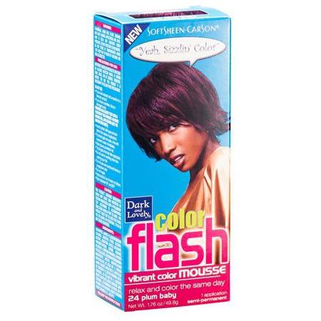 Dark and Lovely Soft Sheen - Carson Color Flash Vibrant Color Mousse 1.76 oz - Gtworld.de