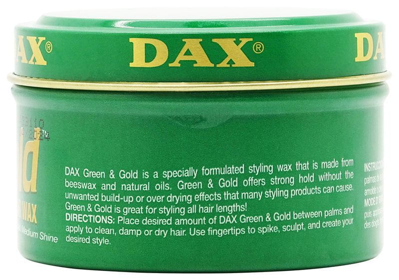 DAX DAX Green and Gold Hair Wax 99g
