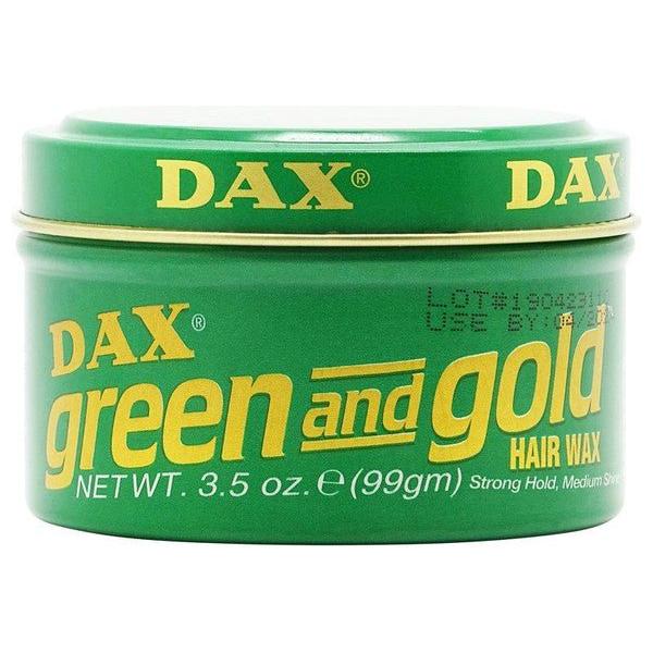 DAX Health & Beauty DAX Green and Gold Hair Wax 99g