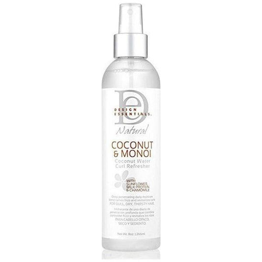 Design Essentials Coconut & Monoi Coconut Water Curl Refresher 266ml - Gtworld.de