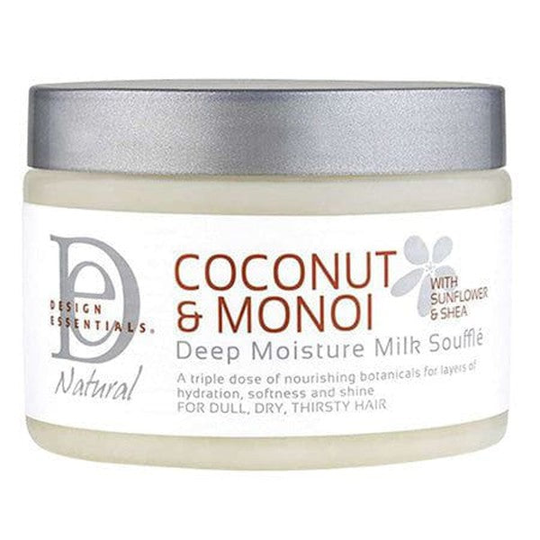 Design Essential Natural Coconut & Monoi Deep Moisturizing Milk Souffle 340g | gtworld.be 