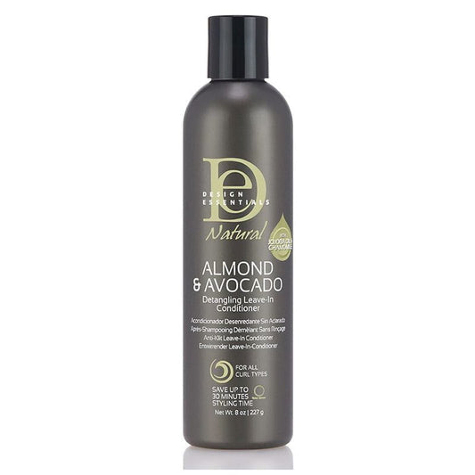 Design Essentials Natural Almond & Avocado Detangling Leave-in Conditioner 227g | gtworld.be 