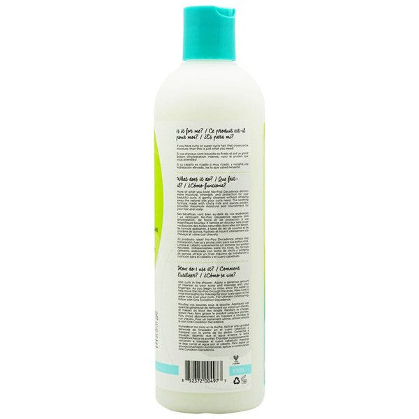 DevaCurl No-Poo Decadence Cleanser 355ml | gtworld.be 