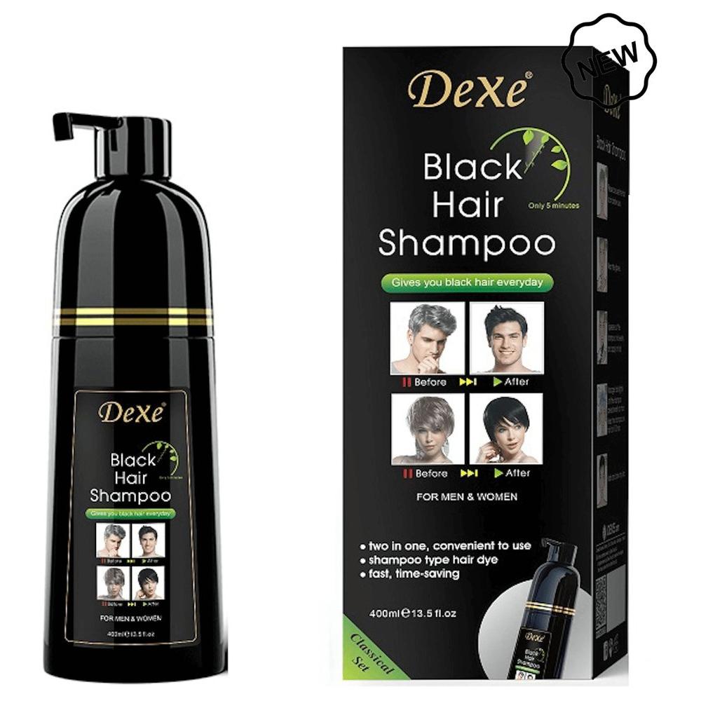 Dexe Health & Beauty Dexe Black Hair Shampoo Classic 400 ml