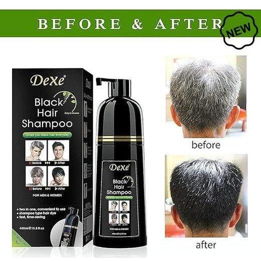 Dexe Health & Beauty Dexe Black Hair Shampoo Classic 400 ml