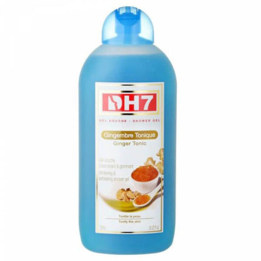 DH 7 Paris DH7 Shower Gel Lightening and Exfoliating Tonic Ginger 750ml