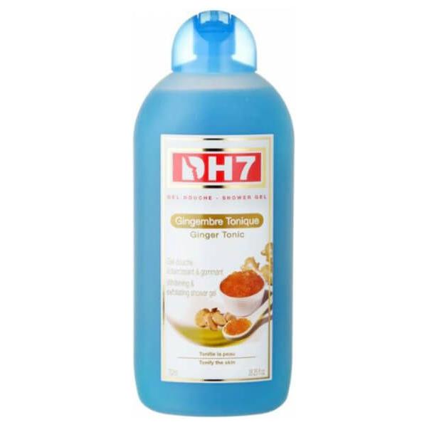 DH 7 Paris Health & Beauty DH7 Shower Gel Lightening and Exfoliating Tonic Ginger 750ml