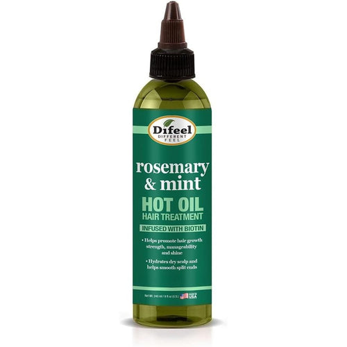 DiFeel Health & Beauty Difeel Rosemary Mint  Hot Oil Hair Treatment 8 oz