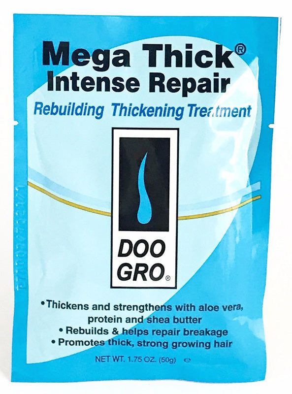 Doo Gro Doo Gro Mega Thick Intensive Repair Rebuilding Thickening Treatment, 50 G