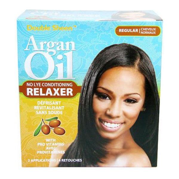 Double Sheen Health & Beauty Double Sheen Oil Nop-Lye Conditioning Relaxer: 2 App Kit - RegularDouble Sheen