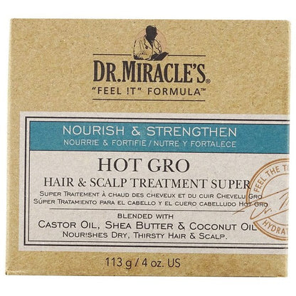 Dr. Miracle's Hot Gro Hair and Scalp Treatment Super 113g | gtworld.be 