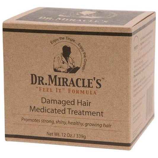 Dr. Miracle's Health & Beauty Dr. Miracle'S Damaged Hair Medicated Treatment 355Ml