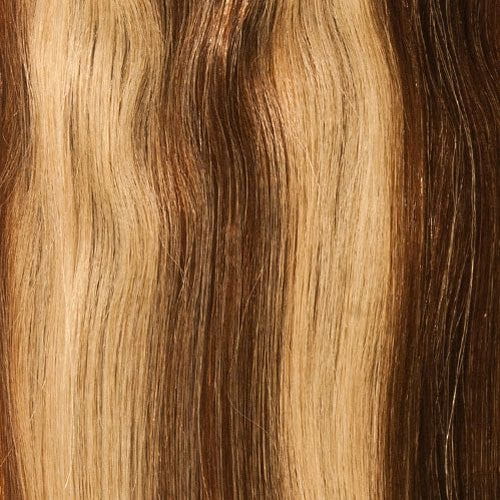 Dream Hair 10" = 25 cm / Braun-Blond Mix FS6/24 Dream Hair Premium Deep Wave - (70%Human Hair, 30% Synthetic Hair)